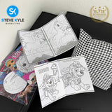 Kids BIG Coloring Book High Quality Prints for boys and girls Best Gift Art