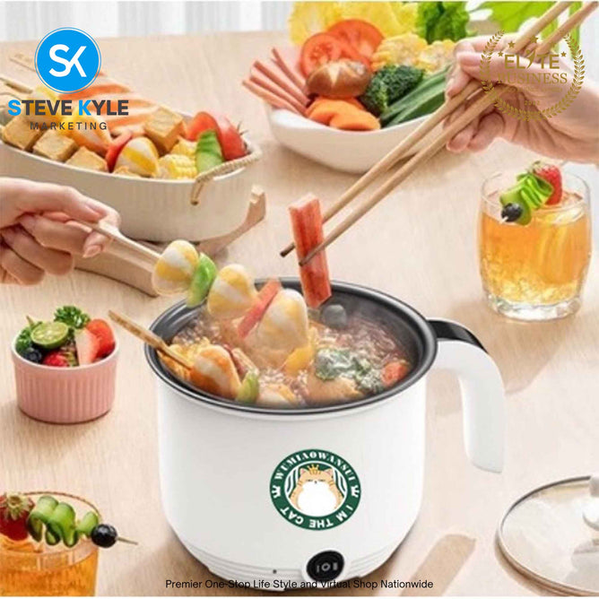 Multi-function Electric Cooker pot Electric Frying Pan Rice Cooker Stainless Steel Steamer