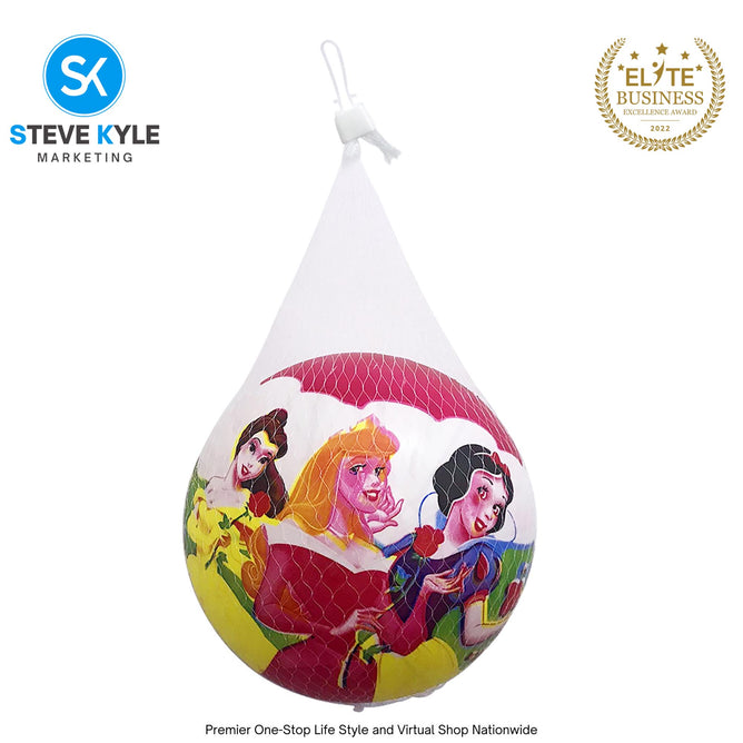 Cartoon Character PVC Inflatable Rubber Bouncing Balls For Kids Sports Toys- Randomly Given