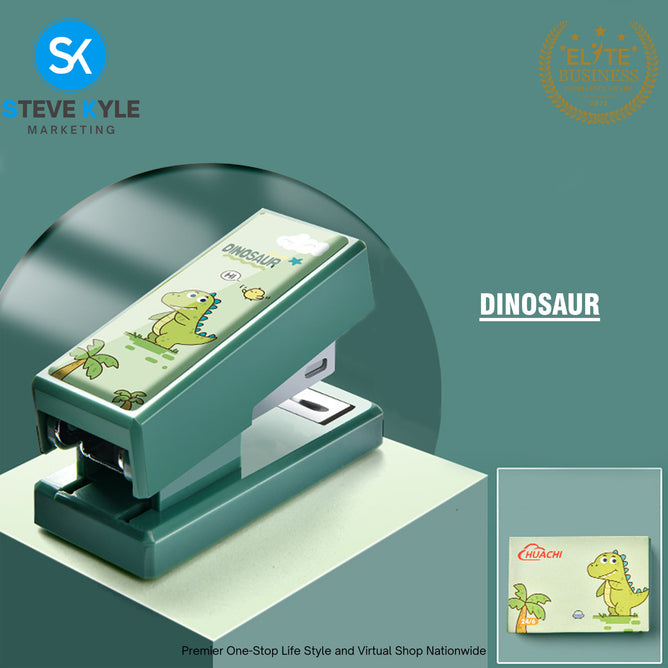 Mini Portable Stapler Student Office Stationery Supplies Small Stapler Cute Kawaii