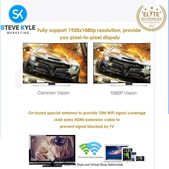 AnyCast M4/M9 Plus Wireless Display Dongle