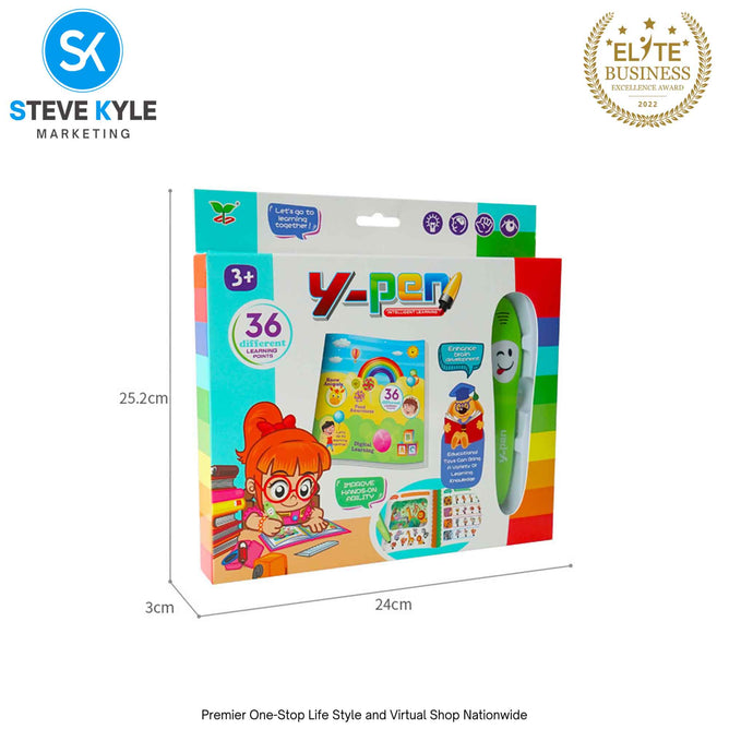 Y-PEN Intelligent Speaking Learning Pen for Kids (Battery-operated)