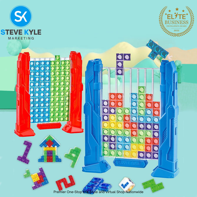 Children's Puzzle 3D Tetris Building Blocks Puzzle Toys Thinking Training