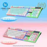K730 Luminous Wired Gaming Keyboard Divipard For Computer Laptop