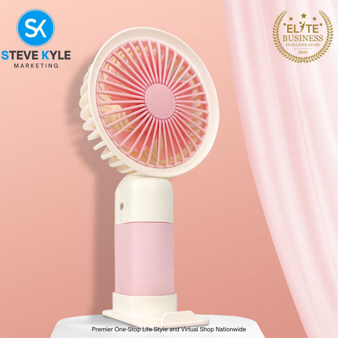 Portable Mini Handeld 1Gear Rechargeable Fan