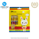 24pcs/36pcs Color Oil Pastel for Kids Stationery School Supplies