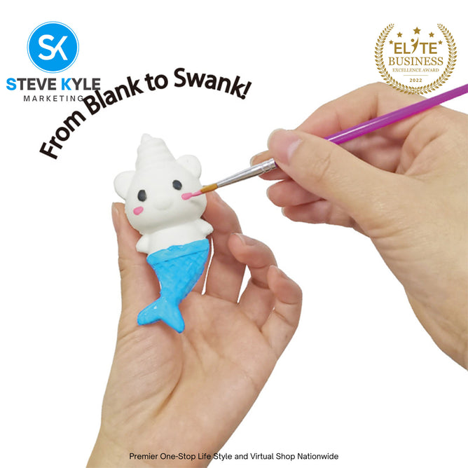 Paint Your Own Squishies Figures Painting Kit For Kids Best Gifts