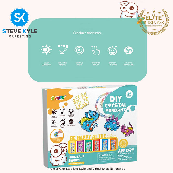 Children's Puzzle Handmade DIY Crystal Glue Painted Non Baked Graffiti Colored Glue Toys