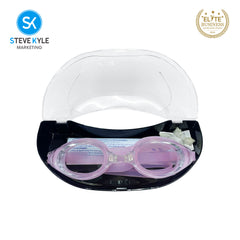 Steve Kyle UV Protection Silicone Anti-Leak Adjustable Strap Anti-Fog Swimming Goggles