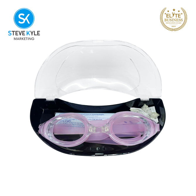 Steve Kyle UV Protection Silicone Anti-Leak Adjustable Strap Anti-Fog Swimming Goggles