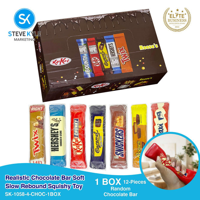 Steve Kyle Realistic Chocolate Gold Bar Pizza Cheese Squishy Toy Soft Slow Rebound Fidget Squeeze Toy