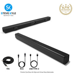 Marshelly BT TV Echo wall Speaker Soundbar Bluetooth Wireless Connection