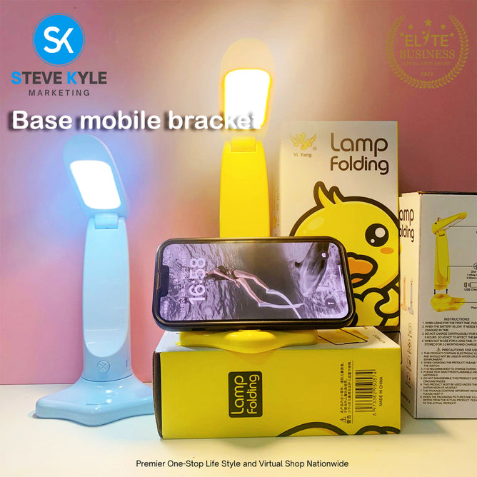 Portable Folding Lamp Night Light Gift Table Lamp Duck Design Reachargeable USB
