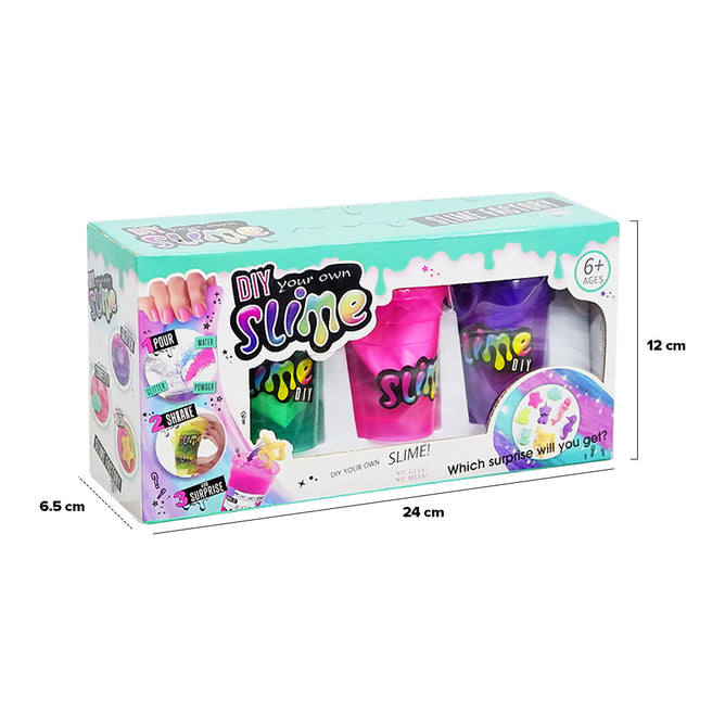 Slime DIY Kit Slime Toys Playset For Kids - Slime Factory Slime Kit for Baby Make your Own Slimes