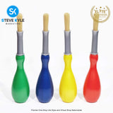 4PCS Jumbo Paint Brush Stationery for Kids Easy to Use