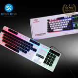 K730 Luminous Wired Gaming Keyboard Divipard For Computer Laptop