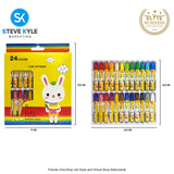 24pcs/36pcs Color Oil Pastel for Kids Stationery School Supplies