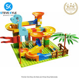 Crazy Marble Run Blocks Early Learning for Kids with Box Gift Box