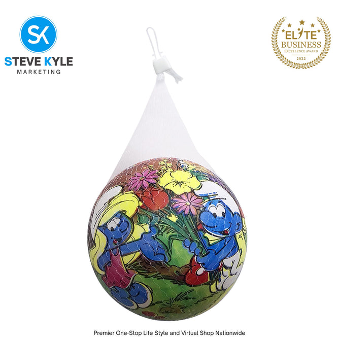 Cartoon Character PVC Inflatable Rubber Bouncing Balls For Kids Sports Toys- Randomly Given