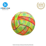 Kids Beach Ball PVC Inflatable Water Game Ball Colorful Print Ball