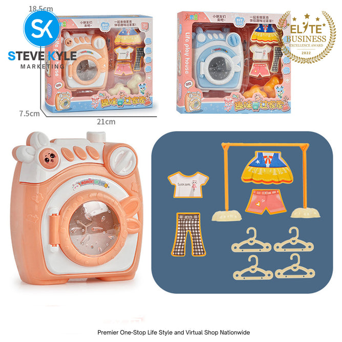 Children's Play Simulation Drum Washing Machine Small Suit Unisex Best Gift