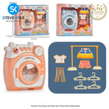 Children's Play Simulation Drum Washing Machine Small Suit Unisex Best Gift