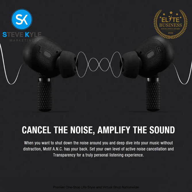 MOTIF ANC Noise Cancelling Wireless Earbuds
