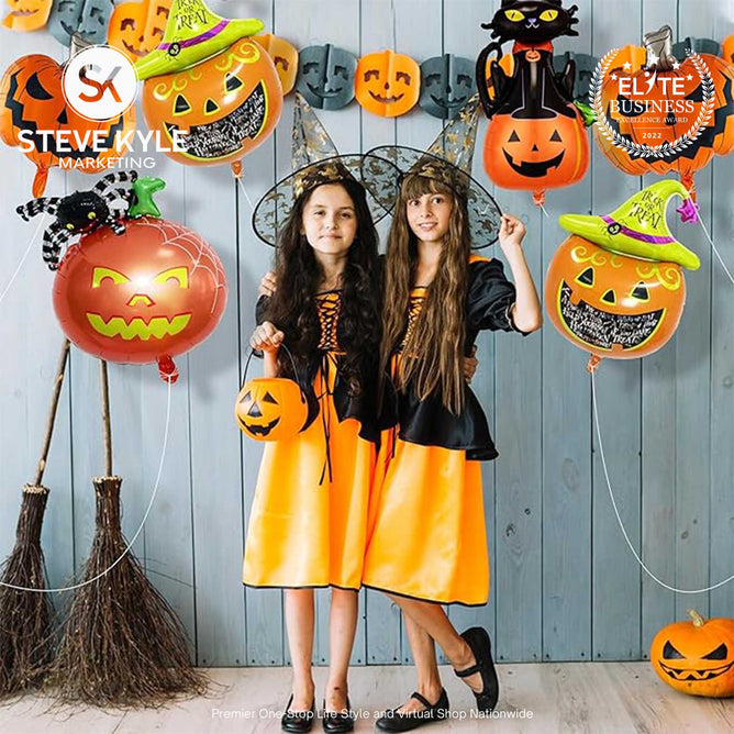 Ballloons Foils for Halloween Birthday Decorations Different Theme for Kids