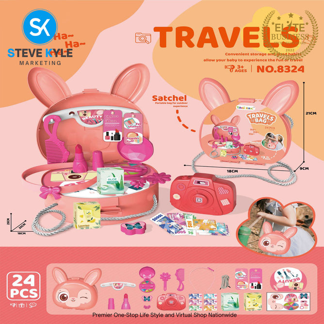 Toy Handbag For Kids Pretend Play for Girls and Boy Early Learning Best Gift