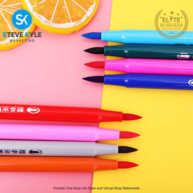 Water Color Set Pen Portable Boxed Multi-color for Children Students Art Supplies