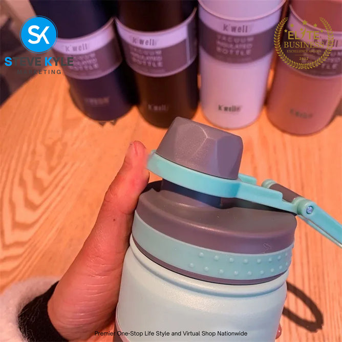 K'well Stainless Steel Vacuum Insulated Tumbler Water Bottle Hot and Cold 750ml/800ml