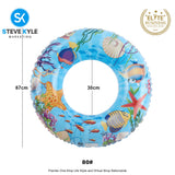 Inflatable Aquatic World Swimming Ring with Different Size Available for Youth-Adult-Kids