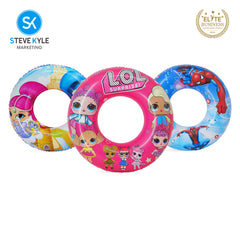 Steve Kyle Inflatable Swim Ring Multi-Character Design For Outdoor Water Fun