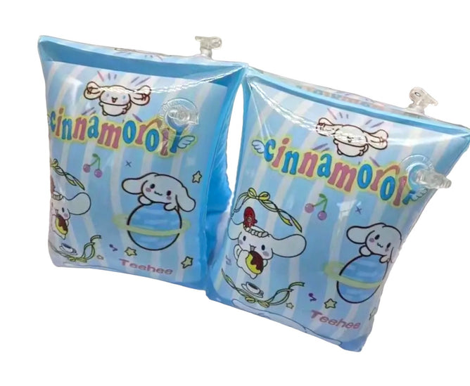 Steve Kyle Inflatable Arm Band Lovable Characters Print 24cm Floaties For Swimming Outdoor Fun