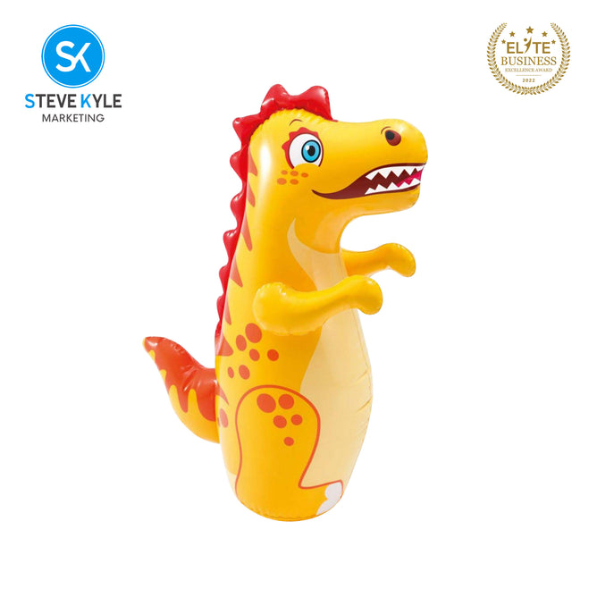 Steve Kyle Inflatable Animal Design Boxer Tumbler Punching Bag Indoor Outdoor Stress Relief Toys