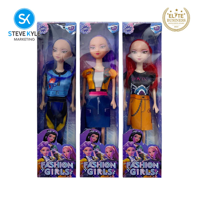 Steve Kyle Colorful Girl Group Theme Random Character Doll Toy Collectible Figure For Kids