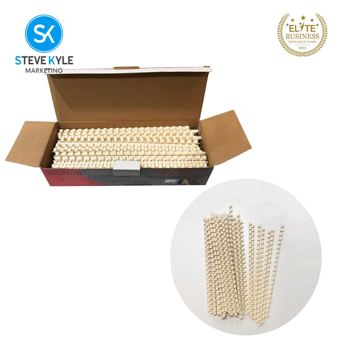 100 Pieces A4 Black Binding Rings(6mm)