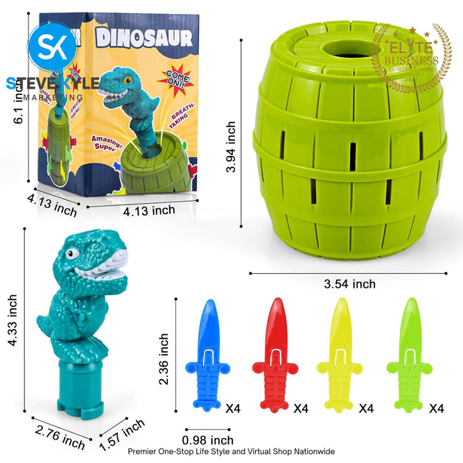 Multiplayer Players Darts Pop-up Dinosaur Toy Jumping Dinosaur Best Gift Toys Kids