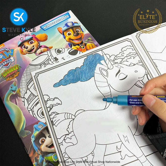 Kids BIG Coloring Book High Quality Prints for boys and girls Best Gift Art