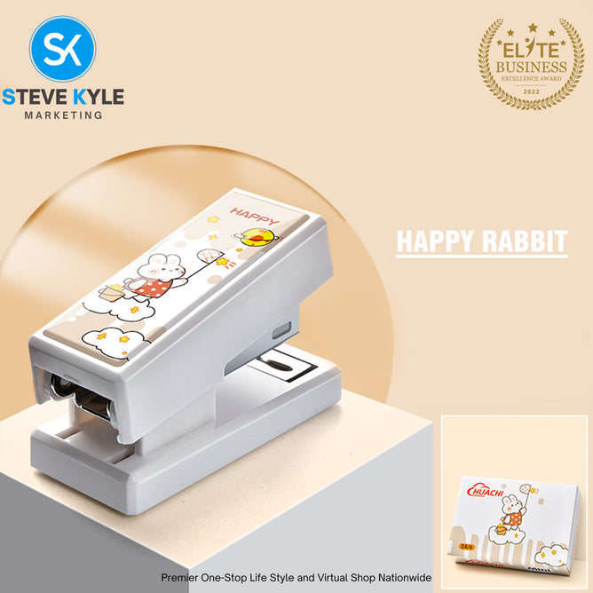 Mini Portable Stapler Student Office Stationery Supplies Small Stapler Cute Kawaii