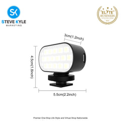 PULUZ PU564 Live Broadcast Video RGB LED Light Photography Beauty Selfie Fill Light