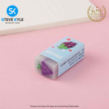 3PCS Fruit Eraser Soft Rubber Kawaii School Office Supplies Students Stationery Korean