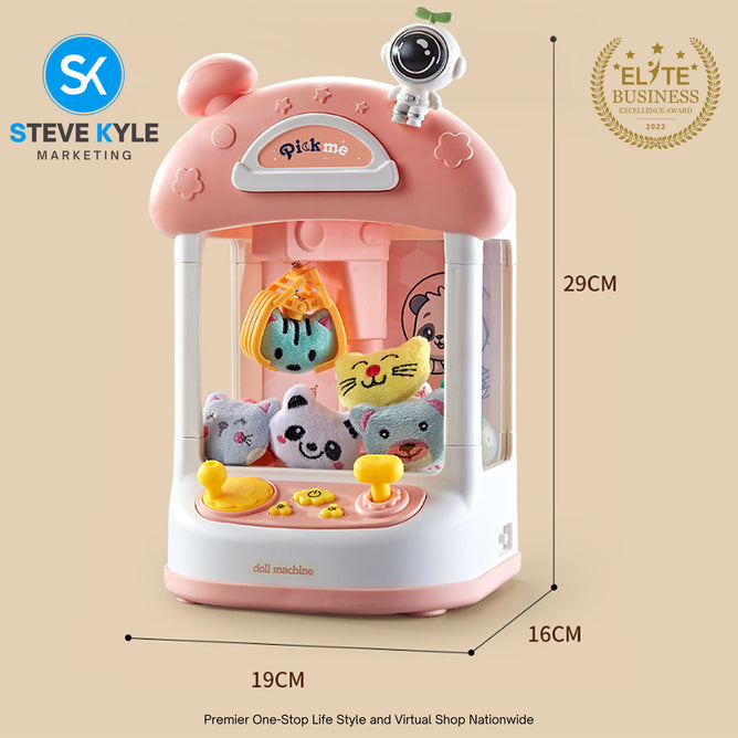 Super Large Claw Machine Rechargeable Electronic Music Doll Machine Best Gift