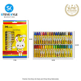 24pcs/36pcs Color Oil Pastel for Kids Stationery School Supplies
