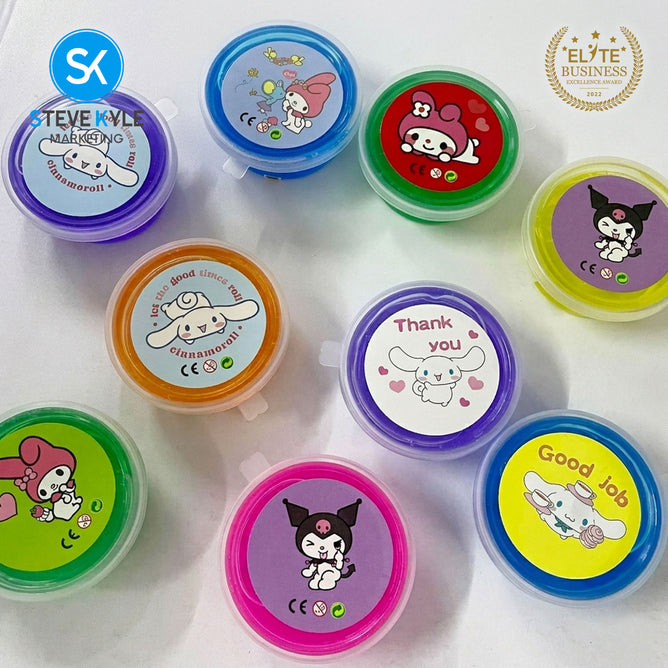 Steve Kyle Soft Colorful Jelly Crystal Slime Stretchy Play DIY Fun Kit