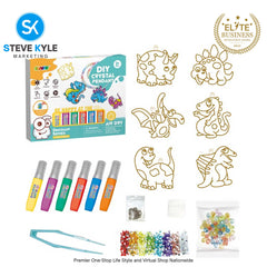 Children's Puzzle Handmade DIY Crystal Glue Painted Non Baked Graffiti Colored Glue Toys
