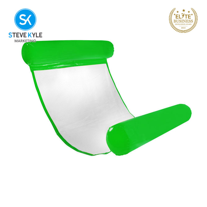 Steve Kyle 4in1 Inflatable Vinyl Water Hammock Floating Bed Lounge Chair For Swimming Pool Beach