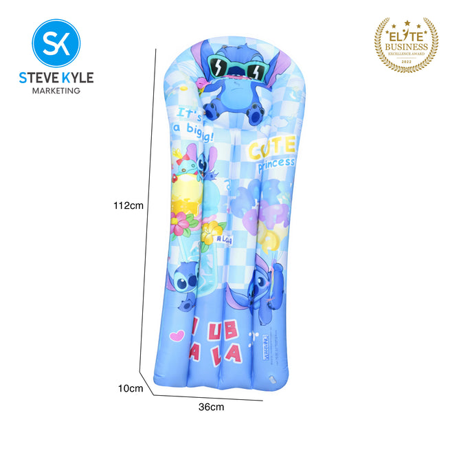 Steve Kyle Inflatable Floating Beds With Cartoon Character Design For Swimming Pool Mattresses