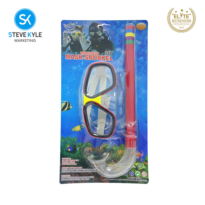Steve Kyle Outdoor Water Sport Snorkel Tube Diving Mask Set Anti-Fog Eye Protection Swimming Goggles