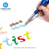 4PCS Jumbo Paint Brush Stationery for Kids Easy to Use